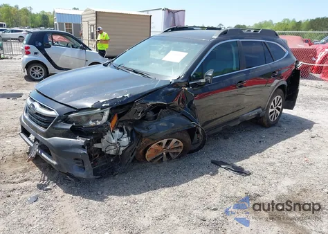 2020 Subaru Outback Premium from USA, damaged, VIN 4S4BTACCXL3102836